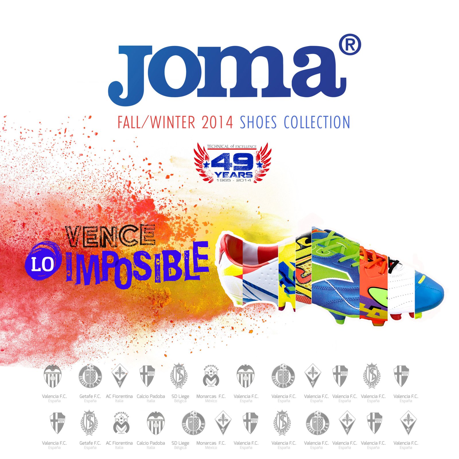 campaña ATL para zapatillas Joma publicidad agencia comunicacion branding fotografia